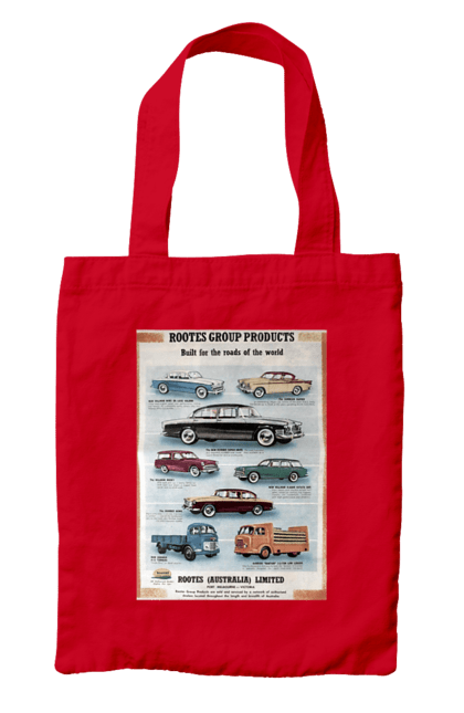Сумка з принтом "Аутомобільйо". Rootes, rootes (australia) limited, rootes group, rootes group products. 2070702