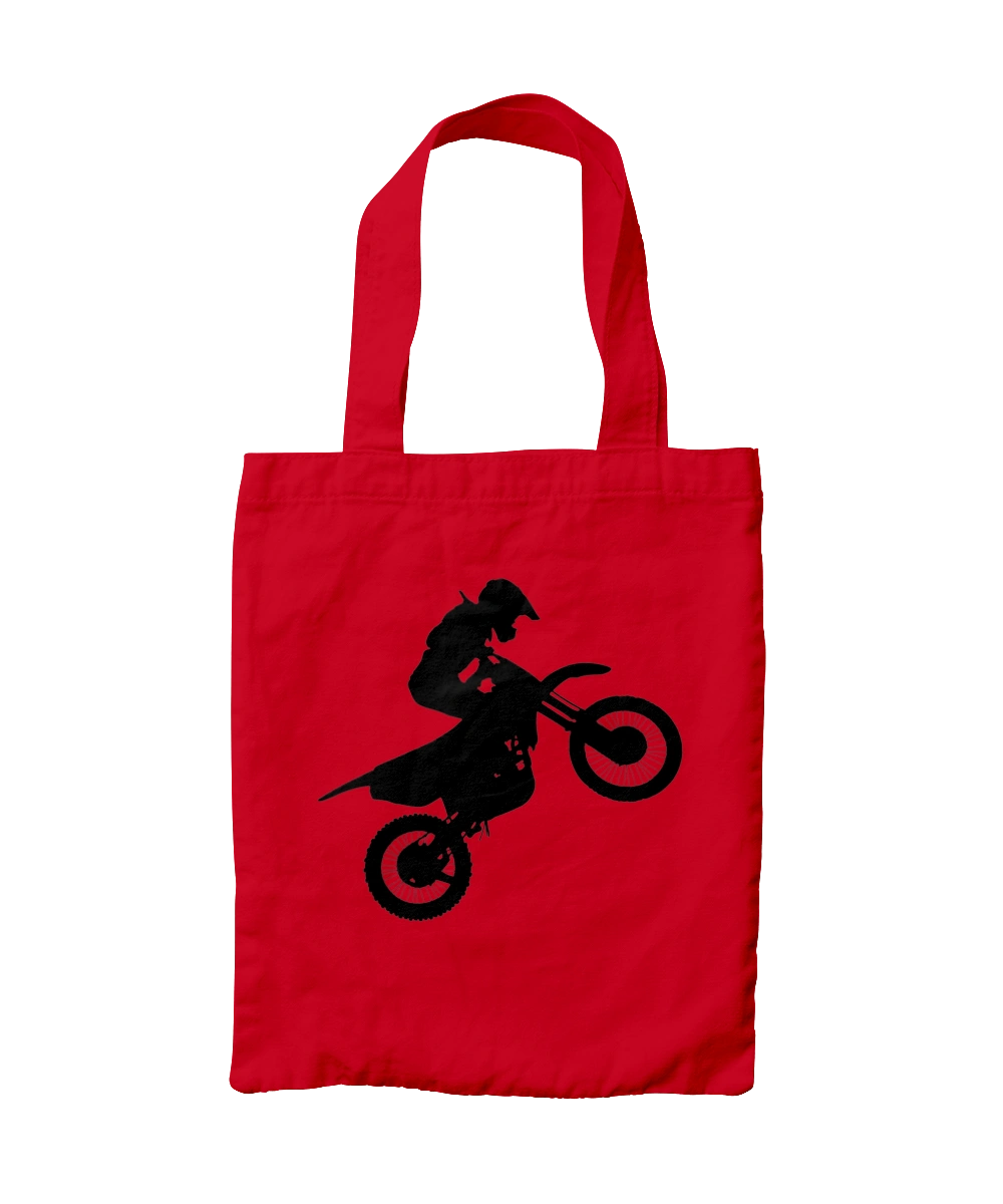 Silhouette Of A Motorcyclist