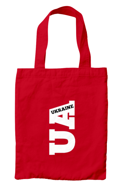 Сумка з принтом "Україна". Абревіатура, батьківщина, емблема, логотип, напис, текст, україна. 2070702