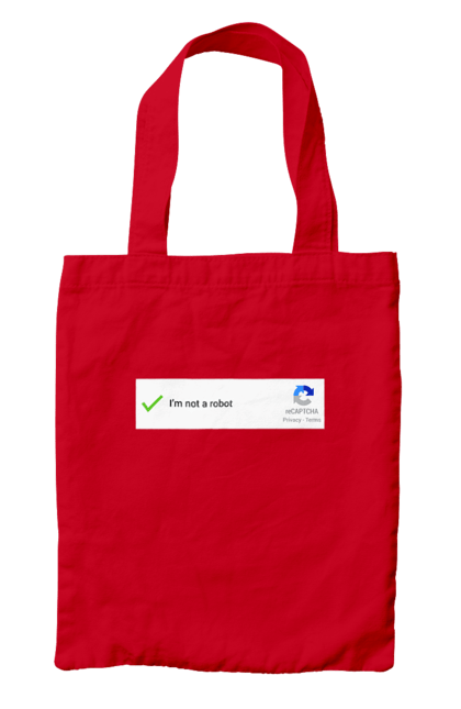 Сумка з принтом "Я не робот". Angular, c, css, html, it, javascript, jquery, php, python, react, svelt, vue, айтишник, айті, гумор, код, кодувати, прогер, програміст, програмісти, ти ж, ти ж програміст, тиж програміст. 2070702