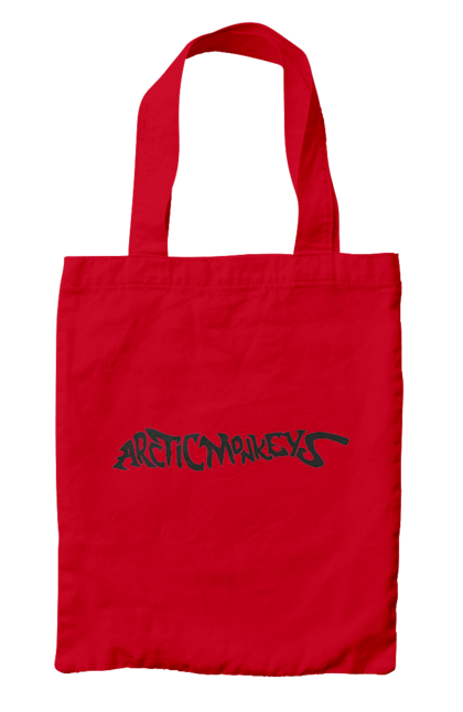 Bag with prints Arctic Monkeys. Arctic monkeys, garage rock, group, indie rock, music, post-punk revival, psychedelic rock, rock. 2070702