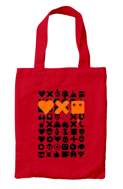 Сумка с принтом Роботизация. Robot, жизнь роботов, код, код машин, любовь машин, любовь роботов, роботизированная любовь, роботы в жизни, роботы и любовь. 2070702