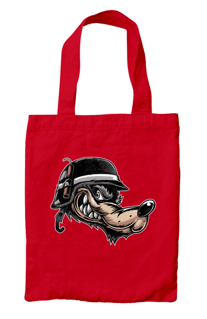 Сумка з принтом "Вовк Байкер". Байк, байкер, вовк, волчара, захоплення, змагання, зуби, каска, мото, мотор, мотоцикл, мотоцикліст, мульт, мультик, мультфільм, мультяшний, ну почекай, посмішка, спорт, стиль, стильний, усмішка, хобі, шолом. 2070702