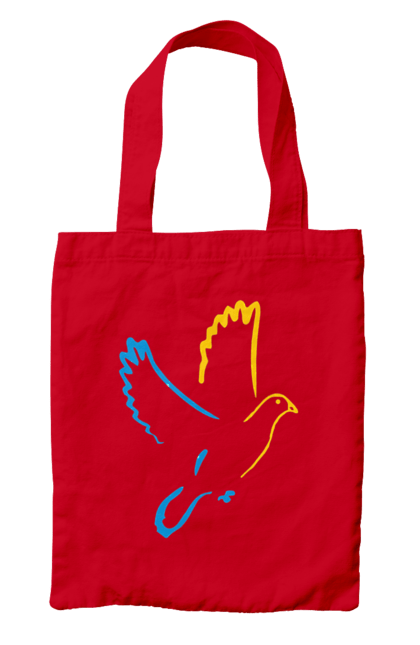 Bag with prints Dove of peace. Dove of peace, peace, ukraine, ukraine`s victory. 2070702
