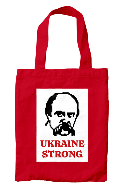 Сумка з принтом "Тарас Шевченко". Бавовна, бавовнятко, війна, герб, доброго вечора, зсу, прапор україни, русский военный корабль, тарас шевченко, україна. 2070702