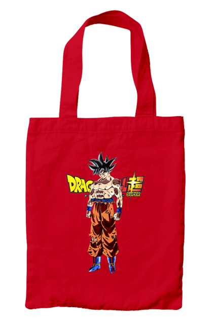 Сумка з принтом "Перли дракона Сон Гоку". Dragon ball, manga, son goku, аніме, гоку, манга, перли дракона, сон гоку. 2070702