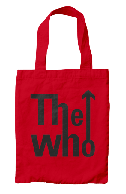 Bag with prints The Who. Art rock, freakbeat, hard rock, music, power pop, proto punk, rock, rock band, who. 2070702