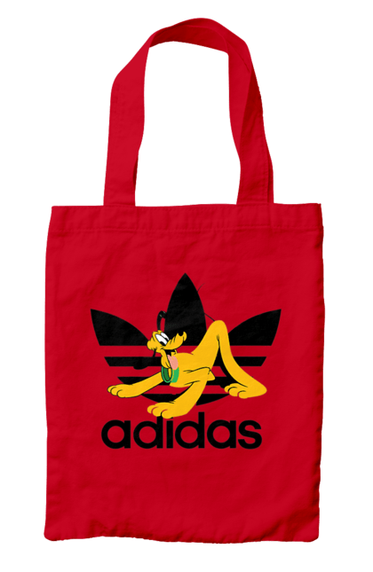 Сумка з принтом "Adidas Плуто". Adidas, pluto, адідас, мультсеріал, плуто, серіал, собака. 2070702