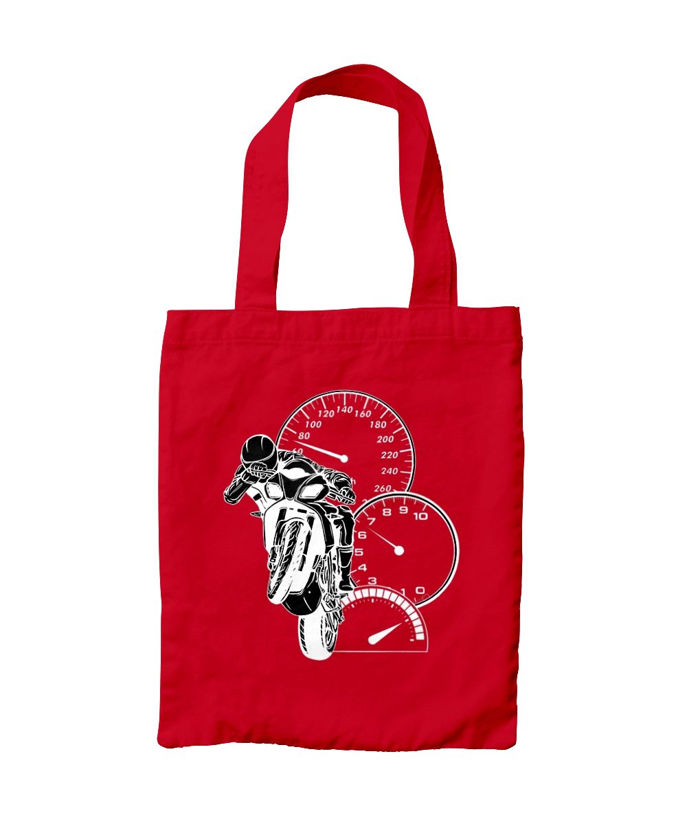 Motorcycle And Speed White