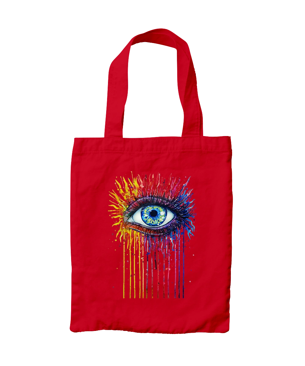 Colorful Flowing Eye