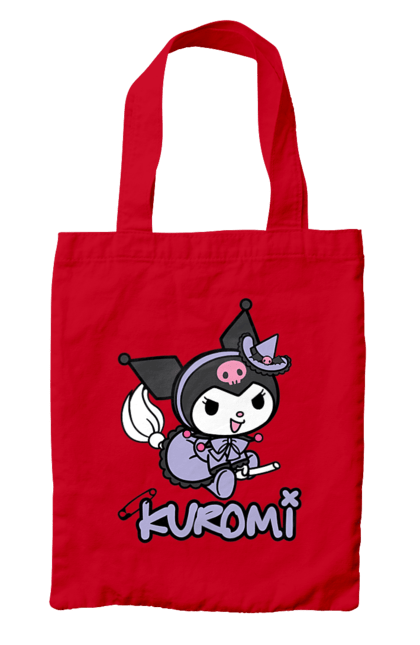 Bag with prints Hello Kitty Kuromi. Anime, character, hello kitty, kuromi, my melody, sanrio. 2070702