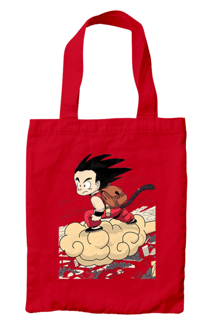 Bag with prints Dragon Ball Son Goku. Anime, dragon ball, goku, manga, son goku, tv series. 2070702