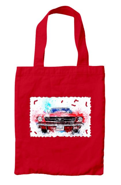 Сумка з принтом "Автомобіль мустанг". Автомобіль мустанг, донати, допомога, дорога, колесо, конь, машина, мустанг, пейпел, україна. 2070702