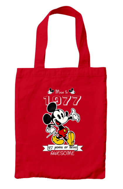 Сумка с принтом Микки Маус. Mickey mouse, дисней, микки, микки маус, мультфильм. 2070702