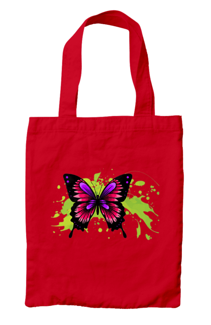 Сумка з принтом "Рожевий Метелик". Метелик. 2070702