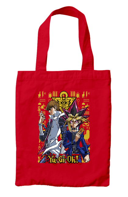 Bag with prints Yu Gi Oh! Seto Kaiba. Anime, manga, player, seto kaiba, shareholder, yu gi oh, yugio. 2070702