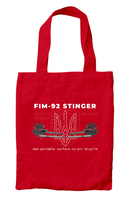 Сумка з принтом "Stinger". F16, nasams, stinger, zuzana, гаубиця, два герби, залужний, сюзанна. 2070702