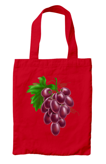Сумка з принтом "Виноград". Виноград, фрукт. 2070702