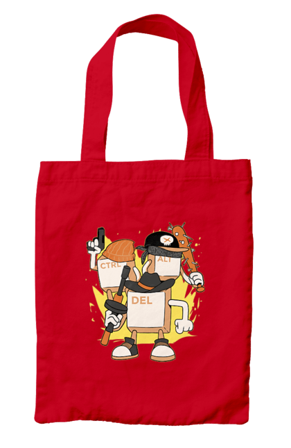Сумка з принтом "Ctrl alt del Програмерський екшен". 404, andoid, aws, backend, c++, cloud, css, data, dev, devops, frontend, geek, git, github, go, golang, google, hacker, html, ios, java, javascript, jquery, js, linux, nodejs, php, python, react, science, script, web, геймер, гік, дата, клавіши, код, компьютер, лінукс, мова, облако, пайтон, пингфин, программист, програмування, талисман, хакер. 2070702