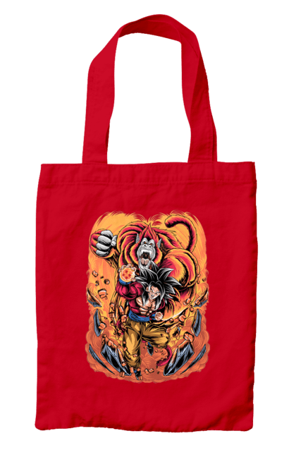 Bag with prints Dragon Ball Son Goku. Anime, dragon ball, goku, manga, son goku, tv series. 2070702