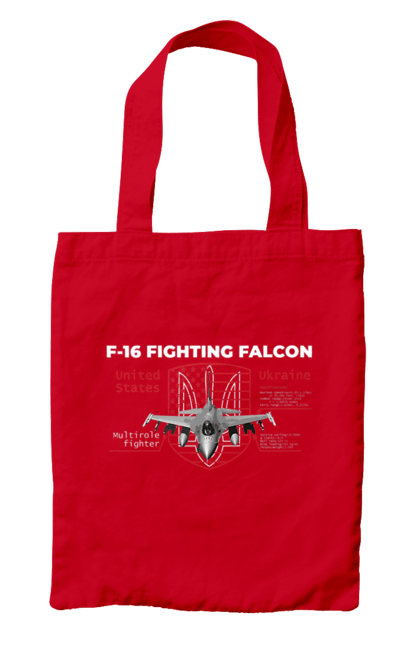 Сумка з принтом "F 16". F16, nasams, zuzana, гаубиця, два герби, залужний, сюзанна. 2070702