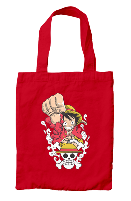 Bag with prints One Piece Luffy. Anime, luffy, manga, monkey de luffy, one piece, pirates. 2070702