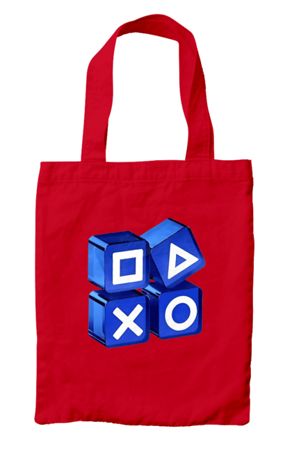 Сумка з принтом "Геймпад". Playstation, sony, геймпад, гра, джостик. 2070702