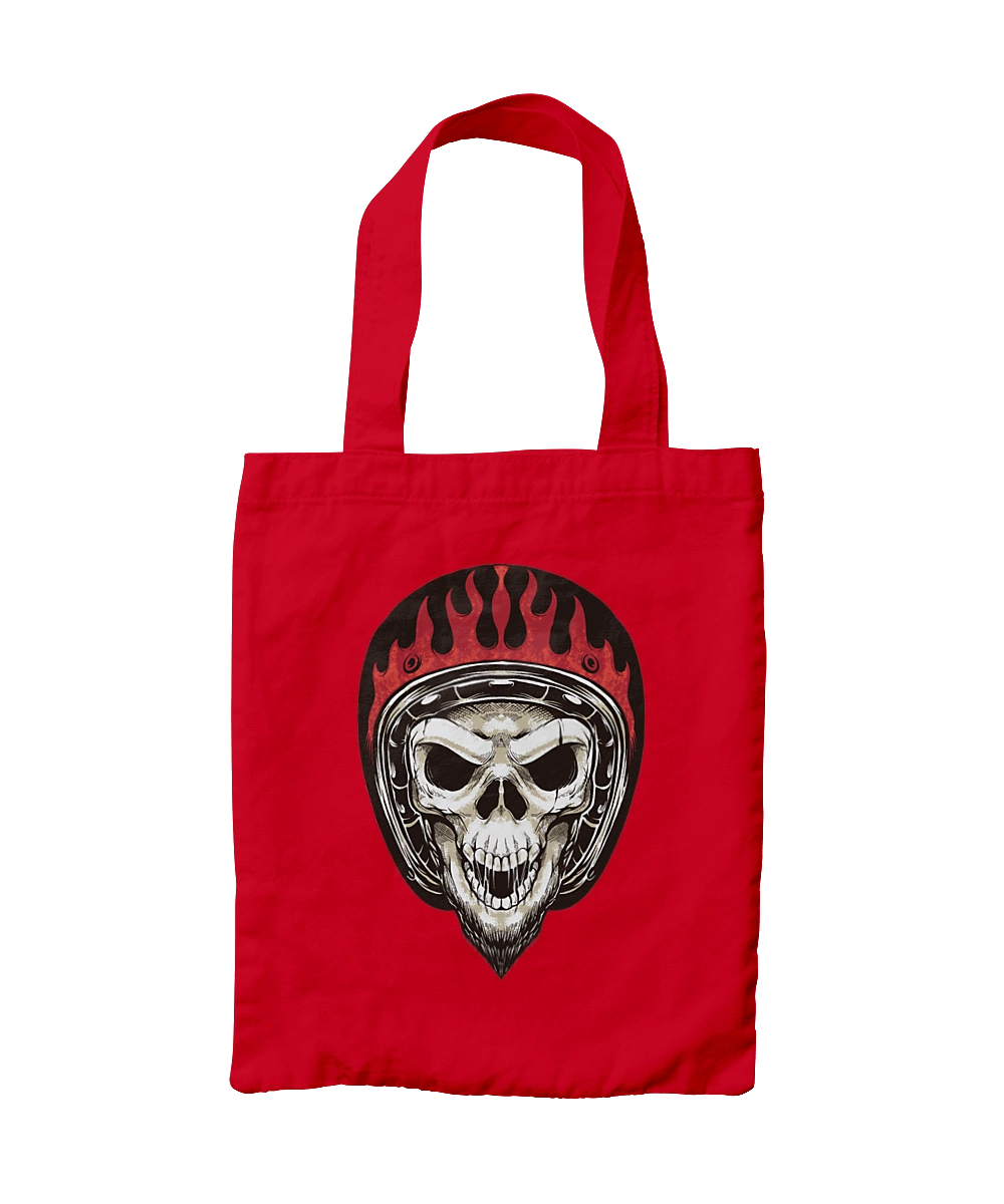 Череп в мотошоломі