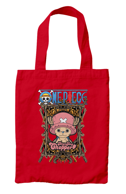 Bag with prints One Piece Tony Tony Chopper. Adventures, anime, fantasy, light novel, manga, one piece, tony tony chopper, tv series. 2070702