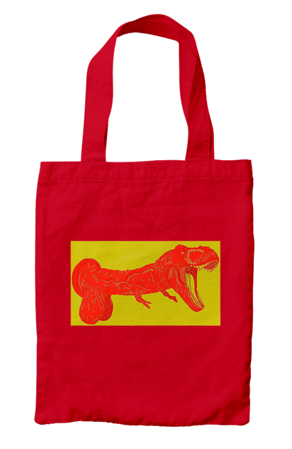 Сумка з принтом "Член Динозавр". Динозавр, писюн, член. 2070702