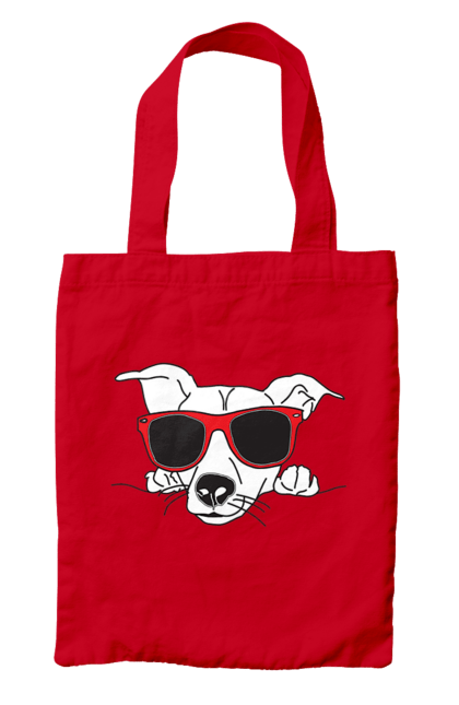 Сумка з принтом "Собака Визирає". Визирати, окуляри, собака. 2070702