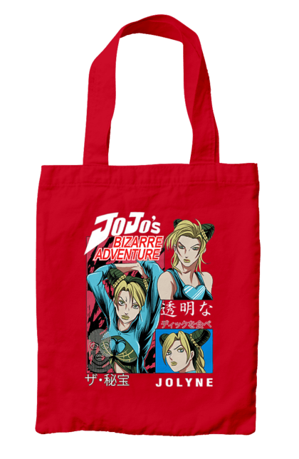 Bag with prints JOJO Jolyne Cujoh. Anime, jojo, jojo`s bizarre adventure, jojo’s bizarre adventure, jolyne cujoh, manga. 2070702