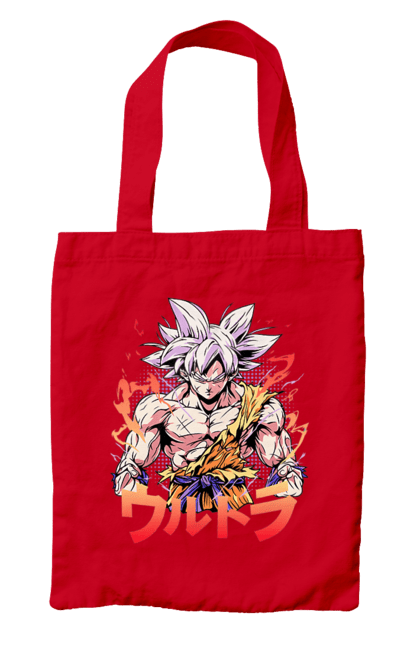 Bag with prints Dragon Ball Son Goku. Anime, dragon ball, goku, manga, son goku, tv series. 2070702