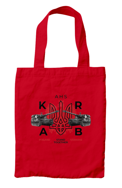 Сумка з принтом "AHS KRAB". Ahs krab, himars, krab, залужний, зброя. 2070702