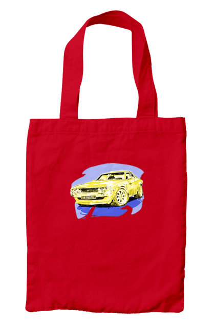 Сумка з принтом "Український спорткар". Додж челенджер, машина, машини арт, потужність, спортивне авто, спорткар, українське авто, швидкість. 2070702