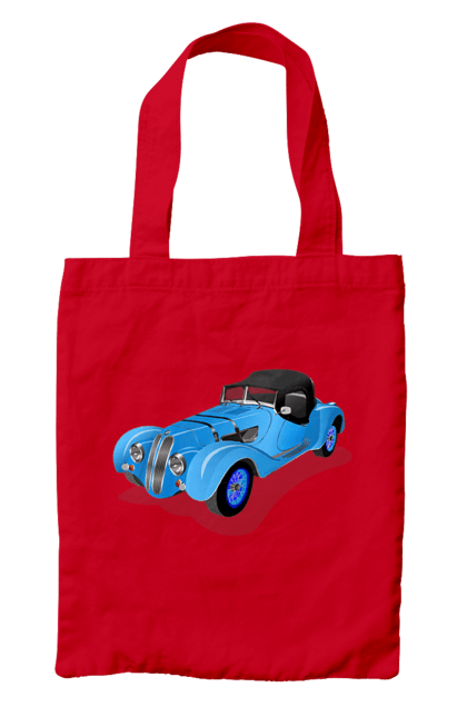 Сумка з принтом "Автомобіль". Авто, автомобиль, класика, старовинна машина, старовинний. 2070702