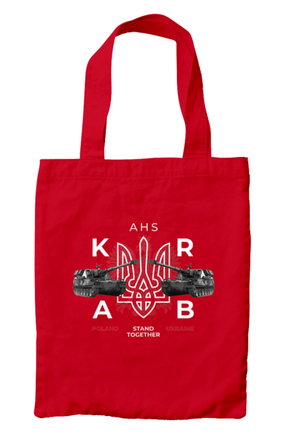 Сумка з принтом "AHS KRAB". Ahs krab, himars, krab, залужний, зброя. 2070702