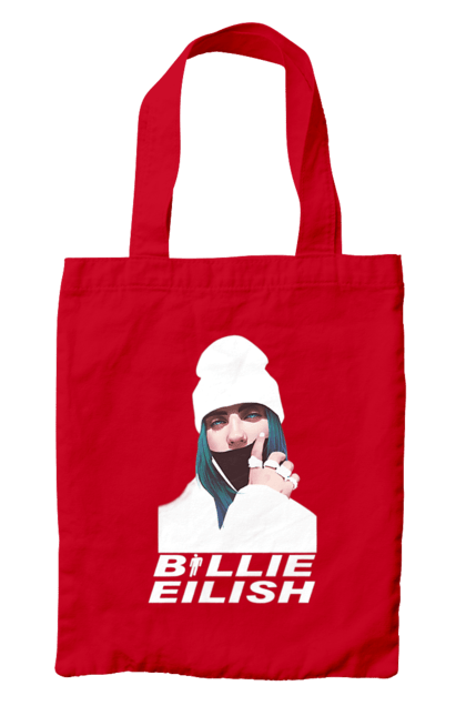 Bag with prints Billie Eilish. Billie eilish, billie eilish logo, billie eilish print, singer billie eilish. 2070702