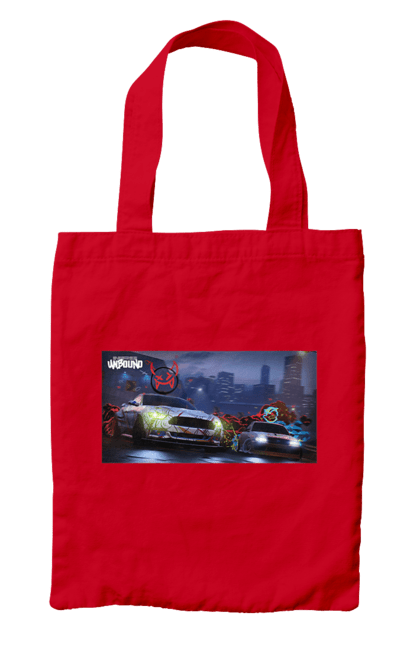 Bag with prints Need for Speed Unbound. Heat, need, need for speed, nfs, speed, unbound. 2070702
