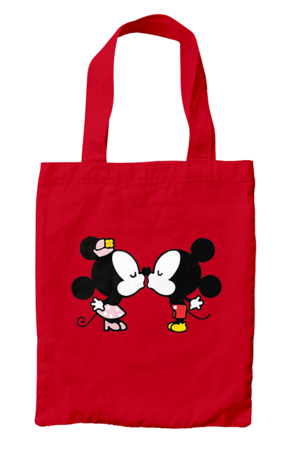 Bag with prints 38. Cartoon, disney, mickey, mickey mouse, minnie mouse. 2070702