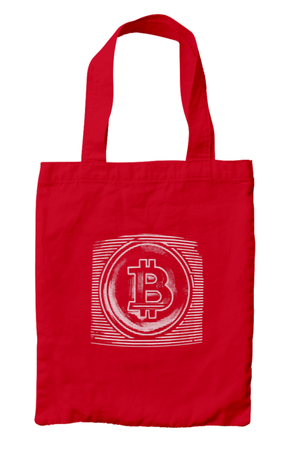 Сумка з принтом "Біткоїн". Биткоин, биткойн, бінарний, біткоїн, біткойн, валюта, гроші, крипто, програміст, хакер. 2070702