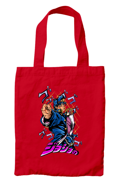 Bag with prints JOJO Jotaro. Anime, jojo, jojo`s bizarre adventure, jojo’s bizarre adventure, jotaro, jotaro kujo, manga. 2070702