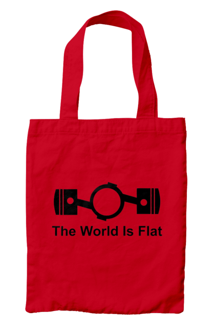 Сумка з принтом "World Flat". Авто, деталь. 2070702