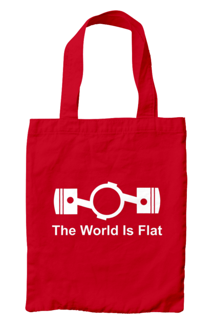 Bag with prints World Flat Wh. Auto, cars, detail. 2070702