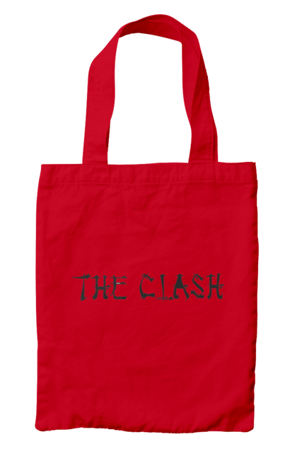 Bag with prints The Clash. Clash, dub, group, music, punk, punk rock, reggae, rock, rock`n`roll. 2070702