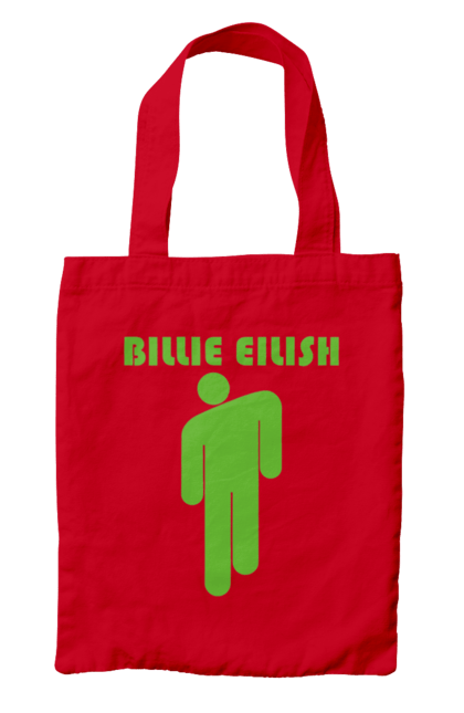 Сумка з принтом "Billie Eilish". Активістка, біллі айліш, мизукант, права, співачка, тварини. 2070702
