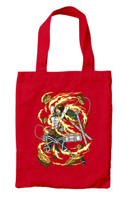 Bag with prints Attack On Titan Hange Zoe. Anime, attack on titan, hange zoe, hanji zoe, manga, reconnaissance corps. 2070702