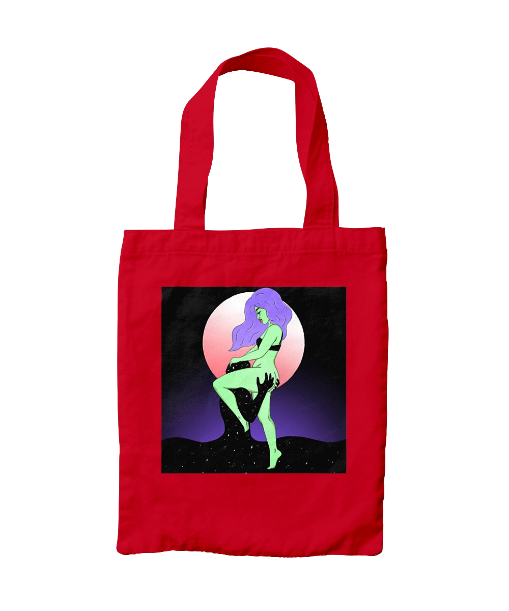 Green Girl And The Moon