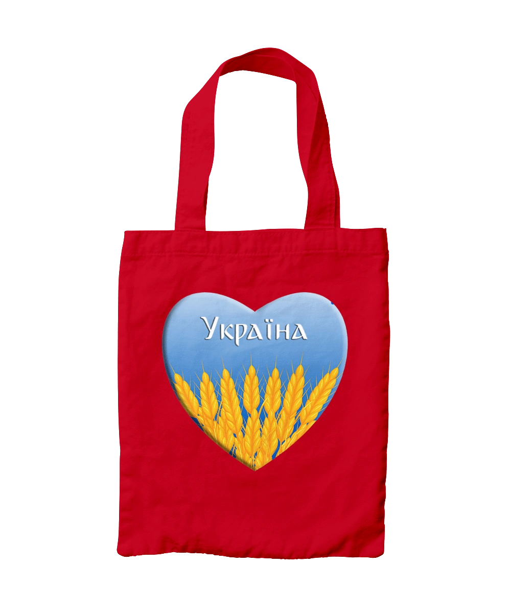 Серце з колосками Україна