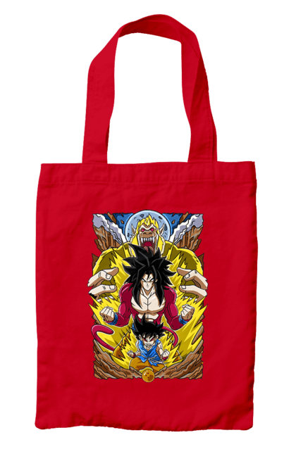 Сумка з принтом "Перли дракона". Anime, dragon ball, goku, manga, vegeta, аніме, вегета, гоку, манга, перли дракона. 2070702